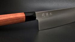 Japanischer Stahl, Couteau de cuisine Red Wood